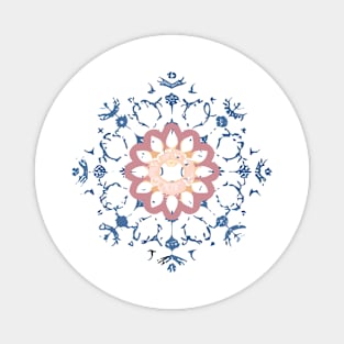 mandala Clamber drawingmandala Flutter stuffed Magnet